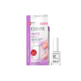 Tratament pentru unghii, Eveline Cosmetics, White Nails, Conditioner & Baza, 12 ml cu Comanda Online